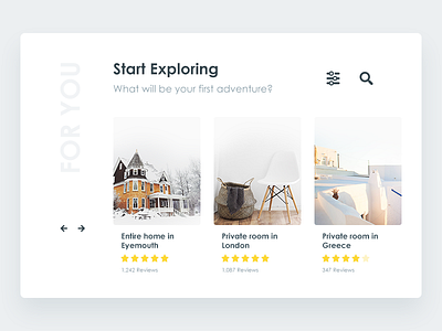 Daily UI #25 Choose your house