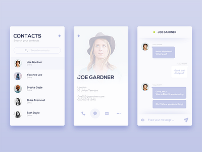 Daily UI #33 Chat App