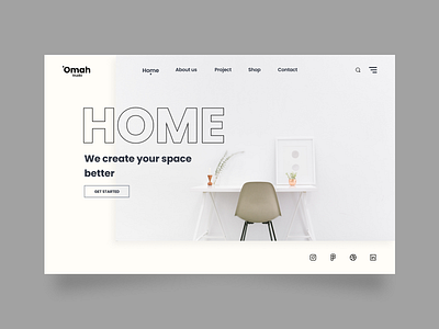 Furniture minimalist website clean furniture home page inspiration minimalist ui design ui inspiration uiux user interface web design website