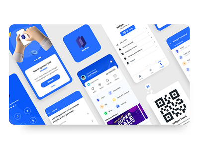 Payment Mobile App blue clean graphic design inspiration minimalist mobile app payment ui