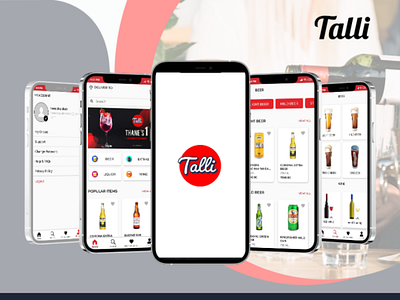 Talli App for Alcohol delivery, Order Beer, Wine & Liquor
