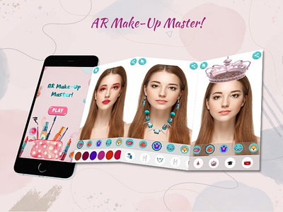 AR Make-Up Master ar app development ar application development ar apps beauty app beauty apps face makeup app face makeup application make up app makeup mobile app