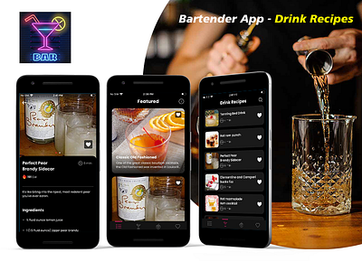 Bartender App – Drink Recipes mobile app
