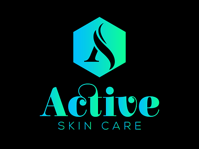 Active Skin Care - Logo Design branding design illustration logo vector
