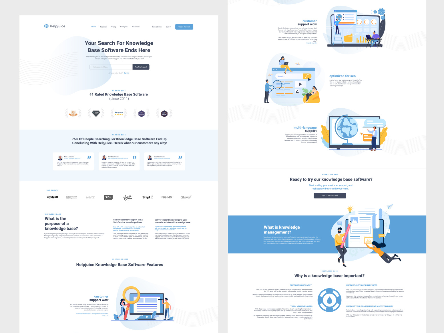 Web design by Altijana S. on Dribbble