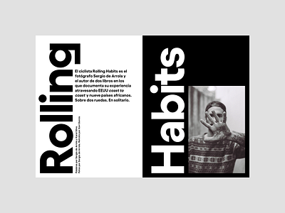 Central Magazine No 02 — Rolling Habits art direction editorial editorial design graphicdesign magazine photography typography