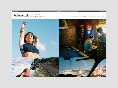 Aulaga Lab, Website art direction branding graphic design motion design motion graphics photography typography ui visual design website website design