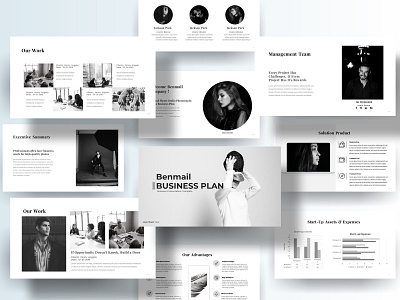 Benmail Business Plan Multipurpose Presentation Template