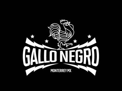 Gallo Negro icon kikbo mexico sport team