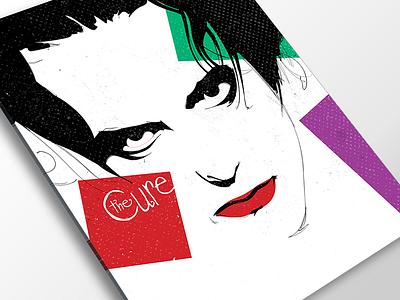 Cure Poster v2.0 illustration robert smith the cure