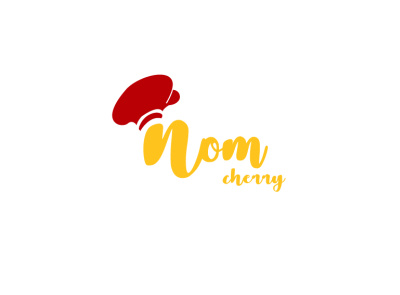 Nom Cherry Cafe branding cafe cafe logo cafeteria desainlogo design logo logodesainer restaurant restaurant branding restaurant logo youth cafe