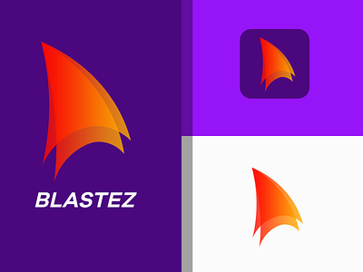 BLASTEZ Logo design app branding brend brending design icon illustration logo logo design logodesign logotype vector