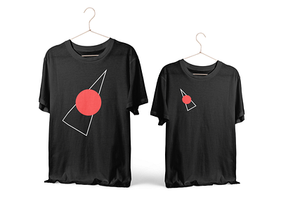 T-shirt | triangle and circle