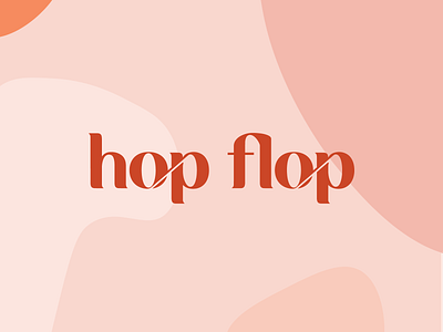 hop flop branding graphic design logo