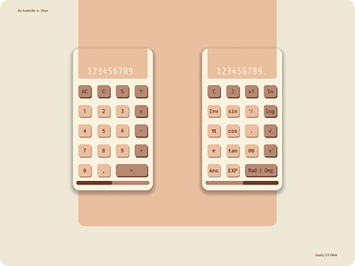 Daily UI 004 | Calculator