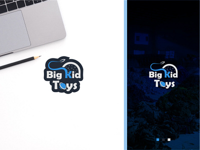 Big Kid Toys: Logo design project branding business logo creative logo design flat graphic design icon illustration kid logo logo logo design logofolio minimal minimal logo modern logo