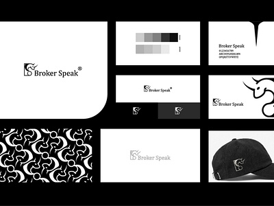 Broker Speak Brand Identity brand branding bull logo business logo creative logo icon identity logo logo mark logofolio logos logotype mark minimal minimalist logo modern logo monogram symbol vector
