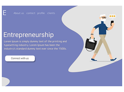 entrepreneurship awsome awsome design business business ui business website entrepreneurs entrepreneurship flat ui