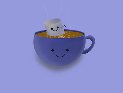 Hot Coffee artwork cups design hot chocolate hot coffee illustration logos vector