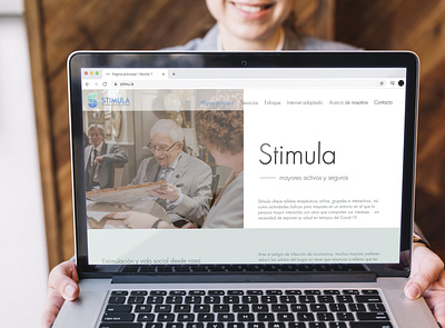 Сorporate identity for Stimu.la art branding design graphic logo site typography vector website