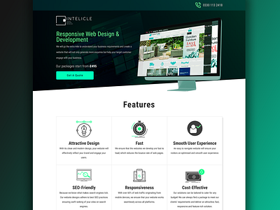 Intelicle - Web Re-Design