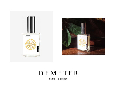 Demeter label design. Sunshine.