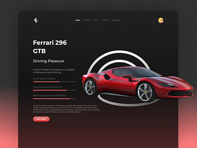 Ferrari UI Design