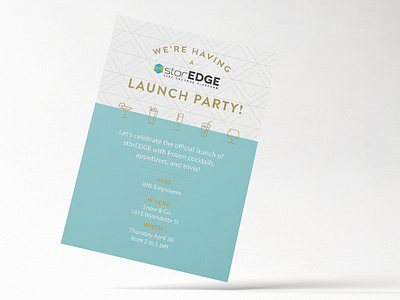 Launch Party Invitation invitation print