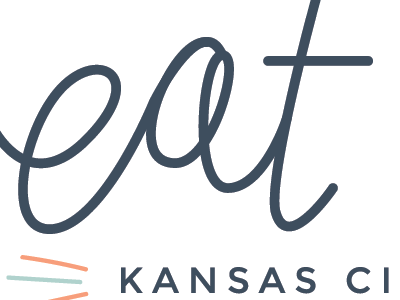 Eat It Kansas City Logo blog branding food identity logo