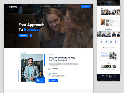 Bgency Creative Business Agency Website Design