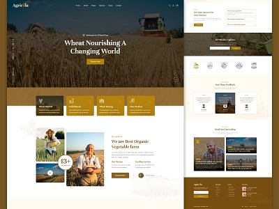 Agricola - Agriculture Farming Web Template