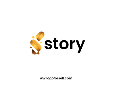 Story logo design concept