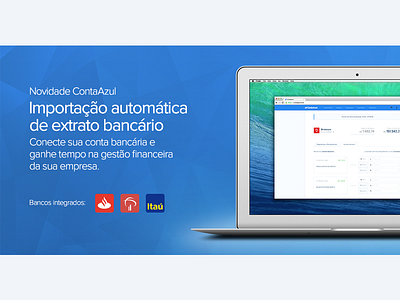 Automatic bank reconciliation ads contaazul facebook feautre