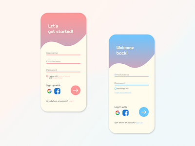 Daily UI Challenge #001 - Sign Up