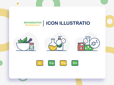 Color line icons