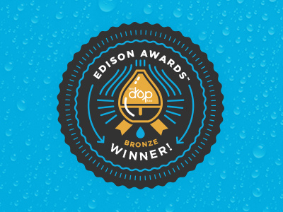 EveryDrop Award Badge awarad badge bronze clean drop everydrop faucet filter flat water whirlpool