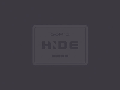 GoPro HIDE camera carbon fiber case cover gopro hide logo natural defense protective shield skin