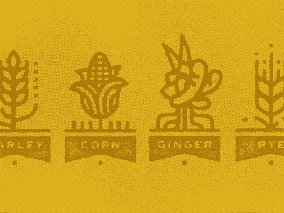 Farmed whiskey icons