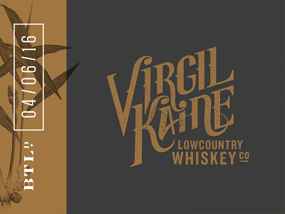 Kaine Train bottled bourbon ginger lowcountry virgil kaine whiskey