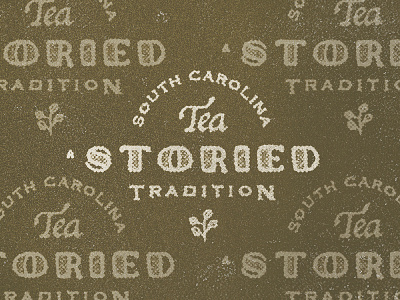 Tea Time handlettering south carolina sweet tea tea typography
