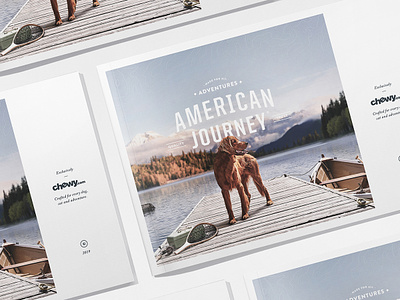 AJ Catalog american artdirection catalog cross country dog dogfood illustration journey landscape layout lookbook outdoors pet puppy topography