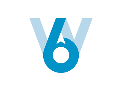 6W Logo Concept 6w atlanta branding design identity illustration logo logo design typography vector
