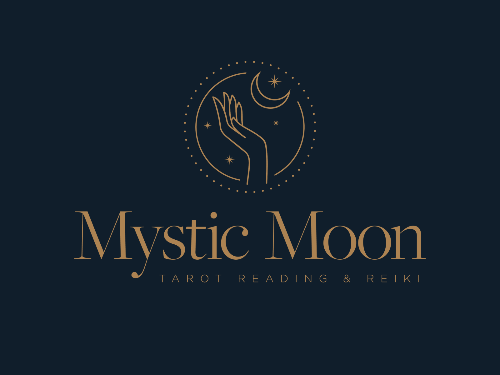 Mystic Moon Logo by Josh White on Dribbble