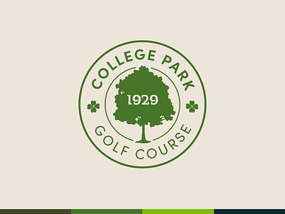 College Park Golf Course Concept atlanta branding design georgia golf identity illustration logo logo design typography
