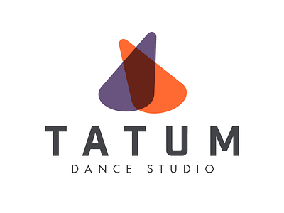 Tatum Dance Logo branding logo design