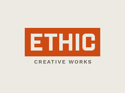 Ethic Logo branding logo design