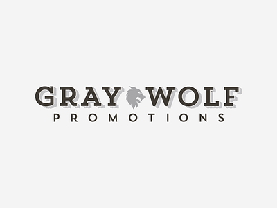 Gray Wolf branding identity logo