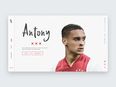 Antony dos Santos ajax antony design desktop laptop ui visual