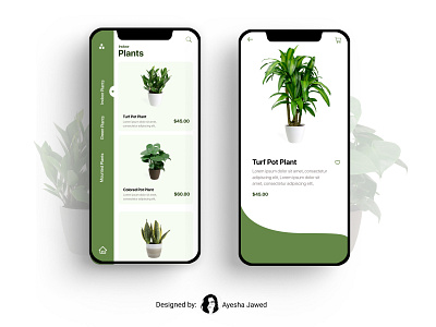 Indoor Plant App! app app design beauty branding cover design design ecommerce flat graphic design icon illustration logo minimal plant app typography ui ux vector web website