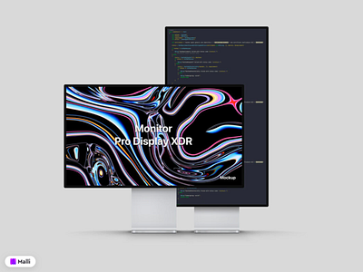 Free Apple Pro Display XDR Mockup